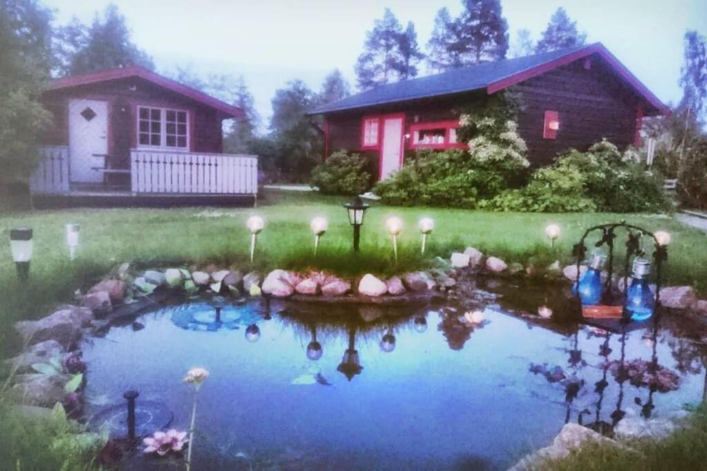 Cosy Non Smoking Cabin Close To Beach,Alnoe Сундсвалль Экстерьер фото